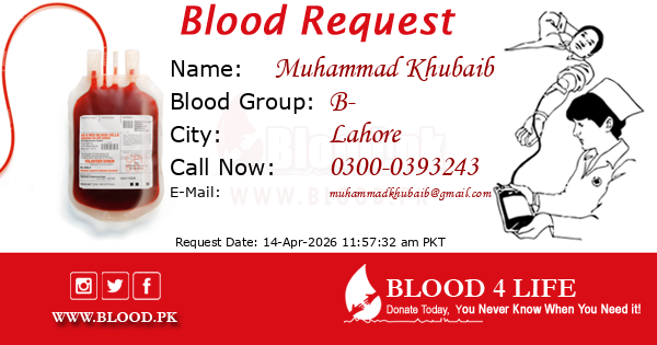 Blood Request